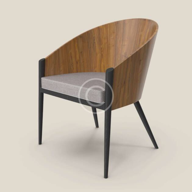 Hardwood chair