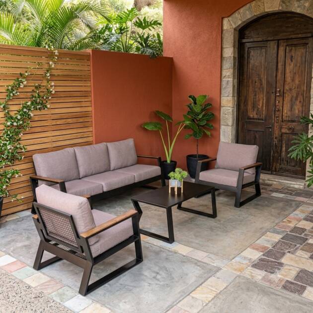 Outdoor Patio Sofa Set