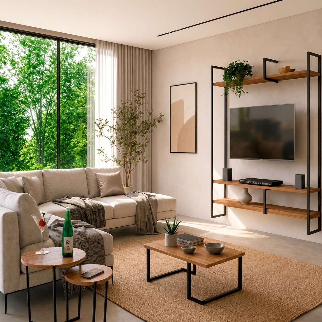 Wall Mounted Entertainment Unit